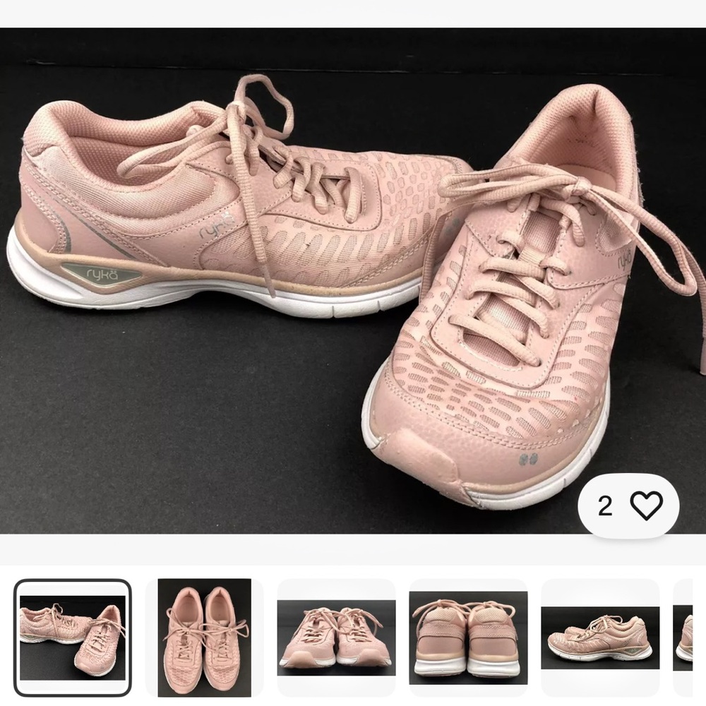 Woman’s RYKO Lace Up Athletic 6M Shoes